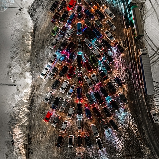 Самый массовый автофлешмоб прошёл на Бору 3