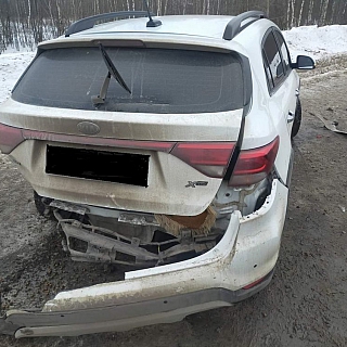 Авария произошла на борской трассе 3