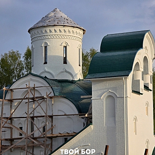 На Бору строят новый храм 2