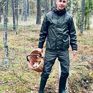 Министр здравоохранения собирал грибы на Бору 4