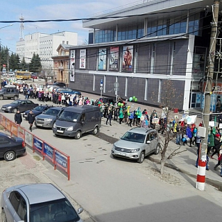 "Марш Парков" в городе Бор 1