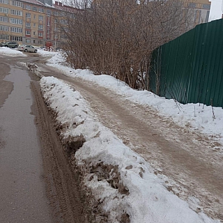 Жалоба на борский тротуар 3