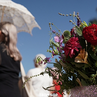 Центр Бора утонул в цветах 2