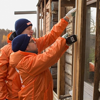 Новые "Тимуровцы" потрудились на Бору 1