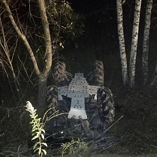 Как "летают" пьяные борские водители 3