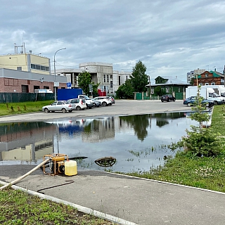 Мухинское после дождя разливается и разваливается 1