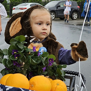 Чебурашка, циркачи и танки прошли по улицам Бора 5