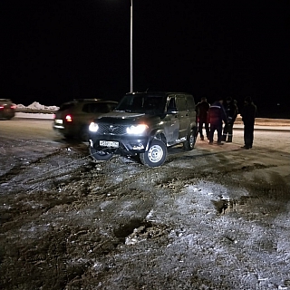 На кольце новой развязки Неклюдово-Золотово снова улетел автомобиль 3