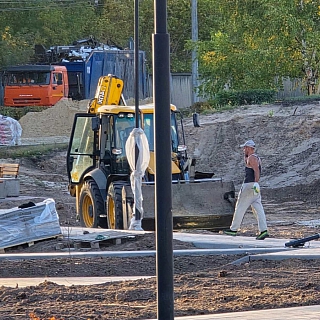 Благоустройство Аллеи ветеранов на Стекольном продолжается 6
