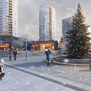 Изменения площади перед канатной дорогой к 800-летию Нижнего Новгорода 5