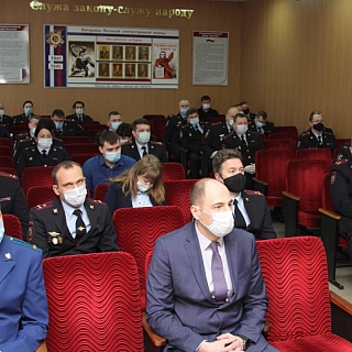 Руководитель региональной полиции заслушал руководителей  борской полиции по итогам работы за 2020 год 2