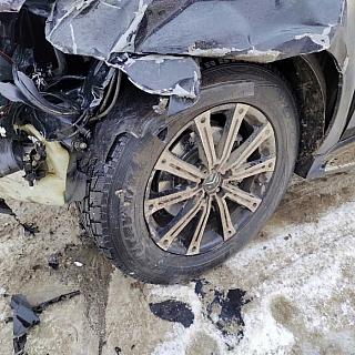 Очередная авария на борской дороге 2