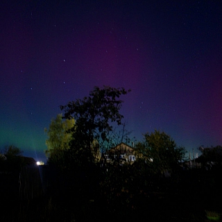 Северное сияние на Бору 3