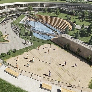 Каким видят проектанты город будущего на Бору 6