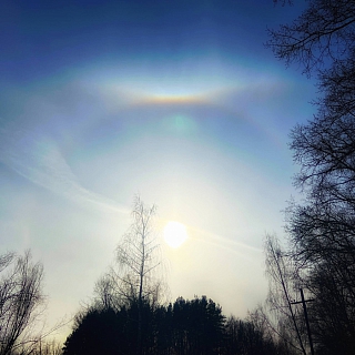 На Бору замечено двойное гало 1