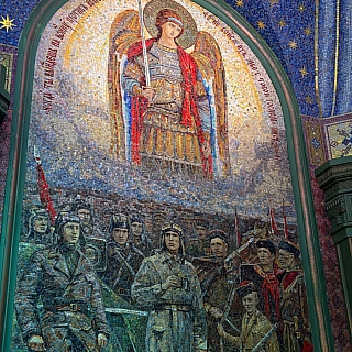 Борчане побывали в Главном храме Вооружённых сил Российской Федерации 3