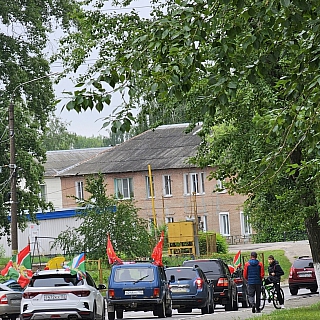 Борские пограничники отметили свой праздник, собравшись на торжественное построение 1