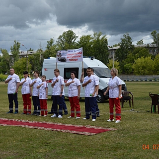 Бри­га­да стан­ции ско­рой по­мо­щи Бора заняла 3 место в об­ласт­ном кон­кур­се 2