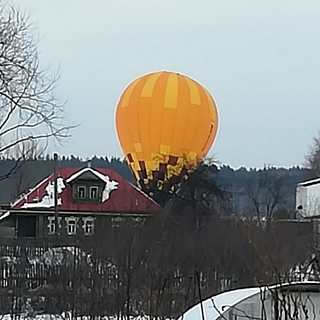 Летающие объекты покорили жителей Бора 1