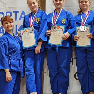 Борчане привезли медали из Москвы 1