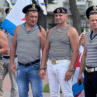 На Бору прошёл торжественный праздник - День Военно-морского флота России 1