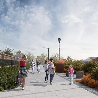 Изменения площади перед канатной дорогой к 800-летию Нижнего Новгорода 4