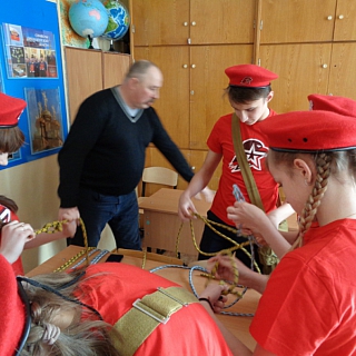 В г. Бор состоялся полуфинал муниципальных соревнований «Школа безопасности – Зарница 2019» 4