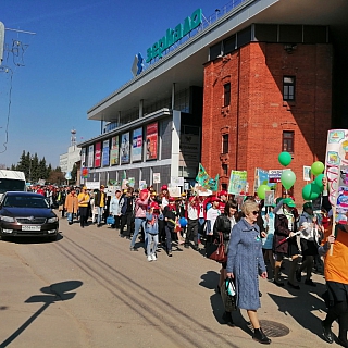 "Марш Парков" в городе Бор 2