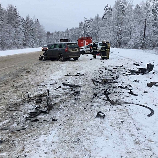 В Борском районе произошла авария, в которой погибли два человека 2