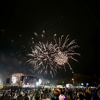 Салют в День города и День строителя 2