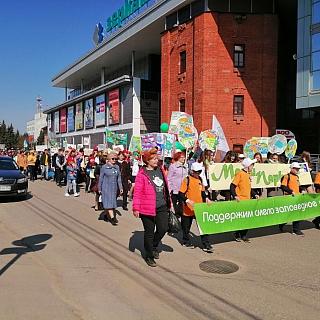 "Марш Парков" в городе Бор 3