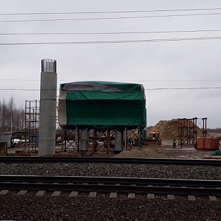 Строительство автомобильной дороги Н.Новгород – Шахунья – Киров на участке Неклюдово – Золотово идет по графику 4