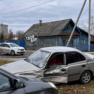 У рынка произошло серьезное ДТП 2