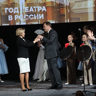 Глеб Никитин представил Ольге Голодец проект ледовой арены на Стрелке 4