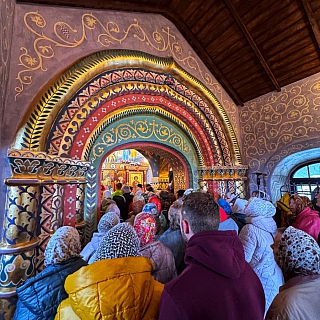 В деревне Юрасово проходит Великое освящение храма в честь Георгия Победоносца 6