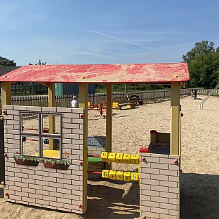 Детские площадки появились в селах Борского округа по программе поддержки местных инициатив 3