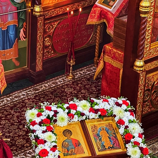 В деревне Юрасово проходит Великое освящение храма в честь Георгия Победоносца 5