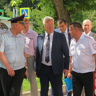 Новым начальником Отдела МВД России по г. Бор  назначен полковник полиции Черновский 2