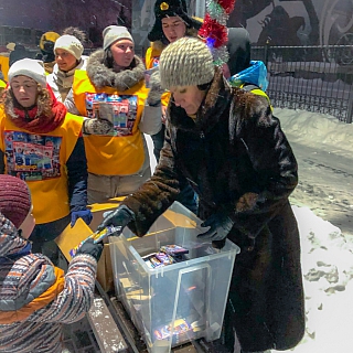 Праздник «Рождественская ёлка» прошёл 7 января на Бору (фото, видео) 6