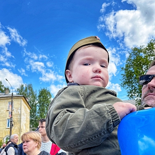 Празднование дня Победы на Бору 4