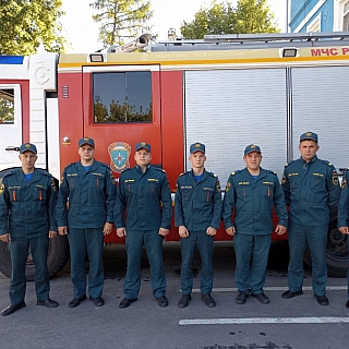 Борчанка поблагодарила пожарных 1