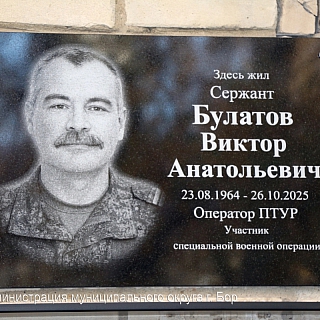 На Бору открыли мемориальные доски героям-землякам 1