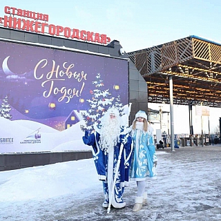 23 декабря Нижегородская канатная дорога открыла "портал в детство" 2