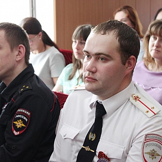 В борском отделе полиции состоялось праздничное мероприятие 9