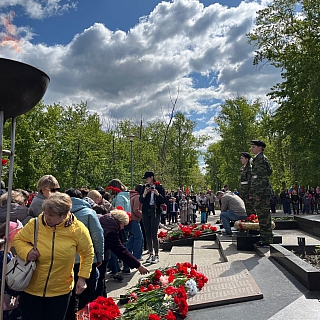 Празднование дня Победы на Бору 3