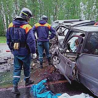 Страшная авария с 4 погибшими произошла на борской трассе 2