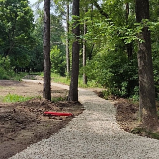 Как продвигается благоустройство в борском парке 2