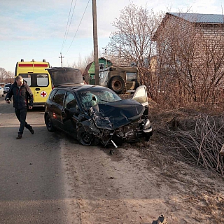 Серьезное ДТП произошло в районе Чистяков 1