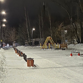 Обнаружено самое почищенное от снега место на Бору 5