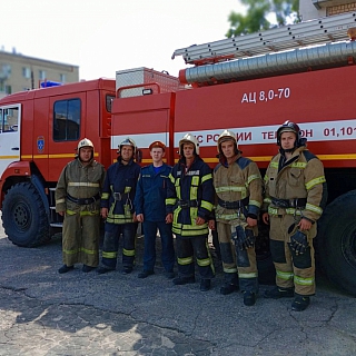 Борчанка поблагодарила пожарных 2